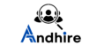 black white bold flat illustrative recruitment agency logo (2)